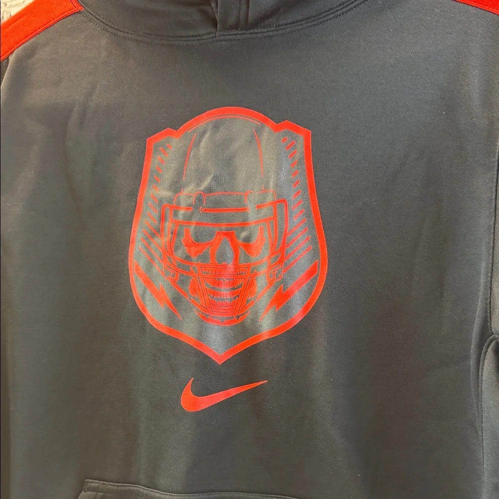 Nike Black and‎ Red boy's  Graphic Hoodie